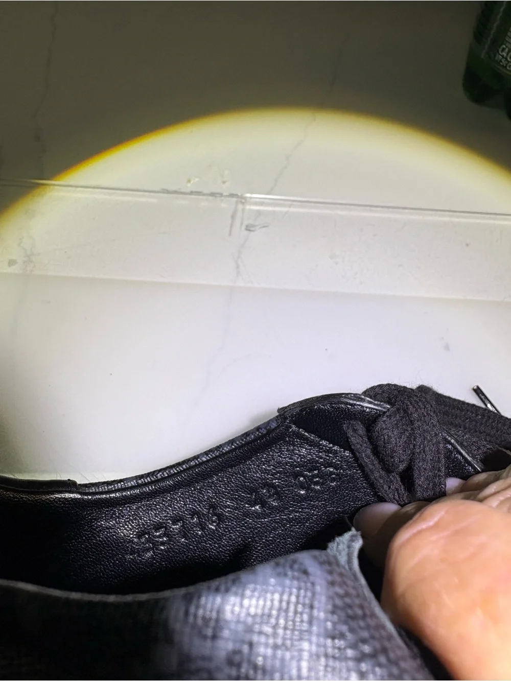 Gucci Black GG Monogram Low-Top Sneakers